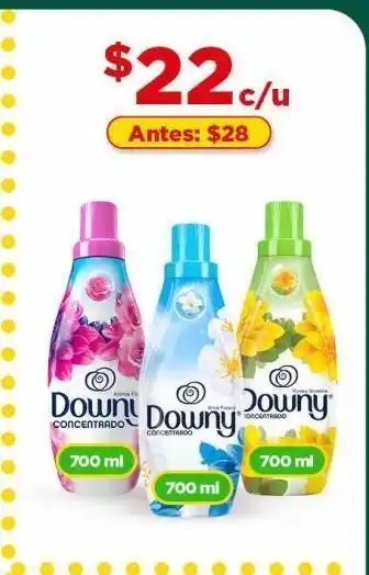 Bodega Aurrerá Suavizante downy 700ml oferta