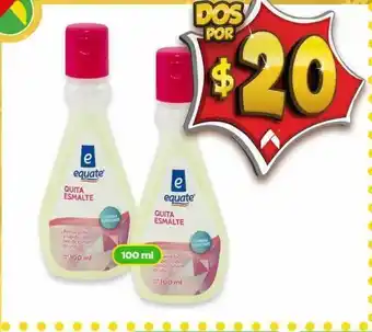 Bodega Aurrerá Quitaesmalte equate 100ml oferta