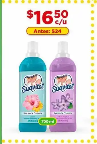 Bodega Aurrerá Suavizante suavitel 700ml oferta