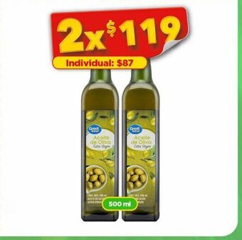 Bodega Aurrerá Aceite de oliva great value 500ml oferta