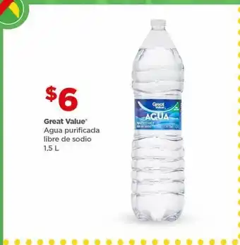 Bodega Aurrerá Agua great value 1,5l oferta