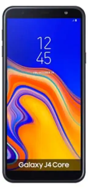 Movistar Samsung galaxy j4 core 16 gb negro oferta