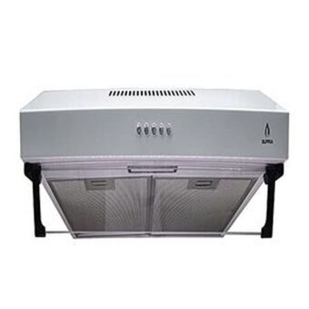 Campana extractora de pared 60 cm supra con 2 filtros de acero removibles y lavables nube b-60