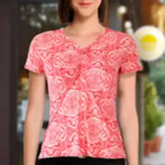 Waldos Blusa para dama color rojo oferta