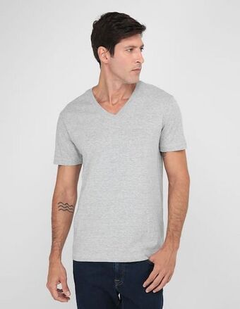 Playera weekend cuello v para hombre