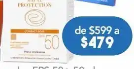 Farmacia San Pablo Avène bloqueador solar compacto fps50+ arena piel sensible 10 g crema compacto oferta