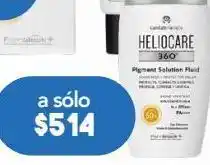 Heliocare 360 pigment solution fluid protector solar antimanchas spf50+ 50 ml crema tubo