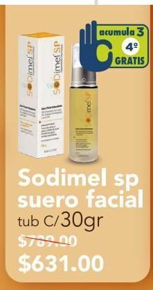 Farmacia San Pablo Sodimel antiedad sp suero facial 30 g crema envase oferta