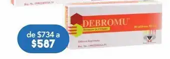 Farmacia San Pablo Debromu 30 tabletas caja bromuro de otilonio 40 mg oferta