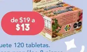 Farmacia San Pablo Therbal caramelos abango con propóleo y jengibre 8 piezas pastilla caja oferta