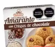 Taifeld's galletas integrales de amaranto con chispas de chocolate 0% grasas trans 100 g bolsa