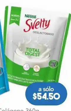 Svelty total digest producto lacteo combinado 360 g polvo bolsa