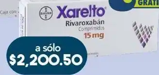 Farmacia San Pablo Xarelto 15mg 28 comprimidos oferta