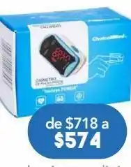 Farmacia San Pablo Choicemmed oximetro de pulso digital incluye funda 1 pieza caja oferta