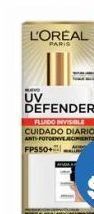 Farmacia San Pablo L´oreal uv defender fluido invisible fps 50+ toque seco con ácido hialurónico 40 g botella oferta