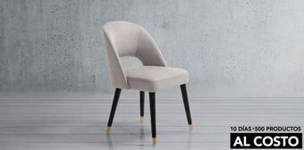 Casa de las Lomas Silla vita gris negro oferta