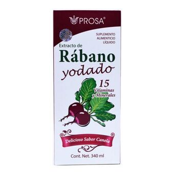 Super Naturista Jarabe de rabano yodado 340 ml oferta