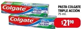 Farmacias Guadalajara Pasta Colgate Triple Acción 75ml oferta