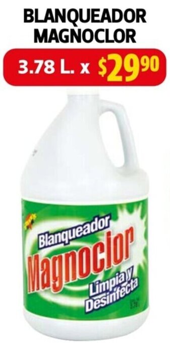 Farmacias Guadalajara Blanqueador Magnoclor 3,78L oferta