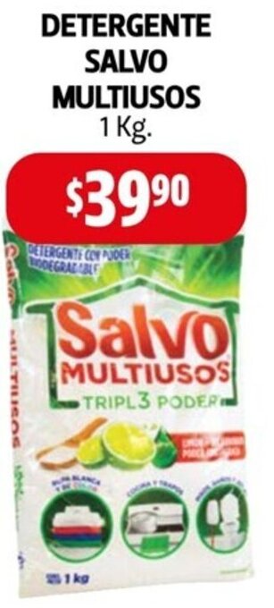 Farmacias Guadalajara Detergente Salvo Multiusos 1kg oferta