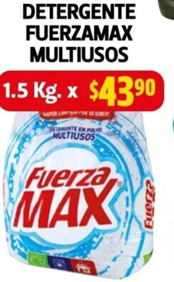 Farmacias Guadalajara Detergente Fuerzamax Multiusos 1,5kg oferta