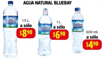 Farmacias Guadalajara Agua Natural Bluebay 1,5L oferta