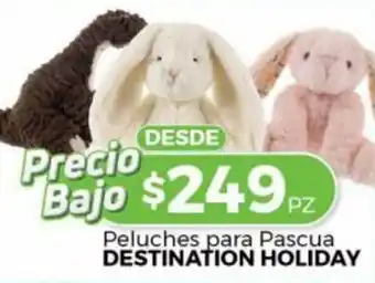 HEB Peluches para Pascua DESTINATION HOLIDAY oferta