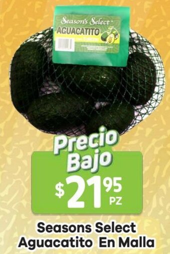 HEB Seasons Select Aguacatito En Malla x pz oferta
