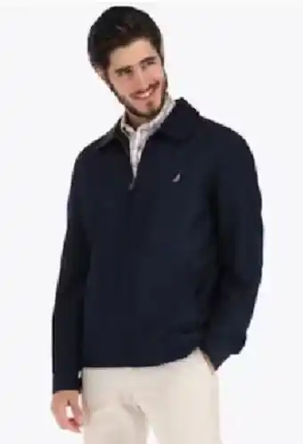 Liverpool Chamarra Bomber Nautica Impermeable con Bolsillos oara Hombre oferta
