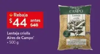 Lenteja Criolla Aires de Campo 500g