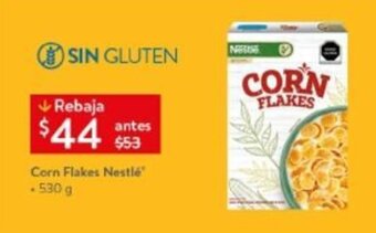 Walmart Corn Flakes Nestlé 530g oferta
