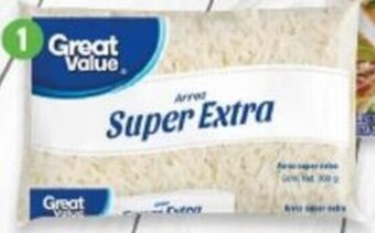 Walmart Arroz Super Extra Great Value 900g oferta