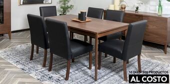 Casa de las Lomas Comedor serena nogal americano oferta