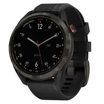 Garmin Reloj Inteligente Approach S42 Golf GPS Gris Carbón/Negro