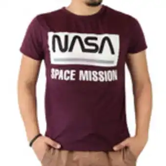 Waldos Playera de manga corta para caballero con estampado nasa oferta