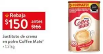 Sustitudo de Crema en Polvo Coffee MAte 1,2kg