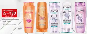 Shampoo o Acondicionador L'Oréal Elvive 680ml
