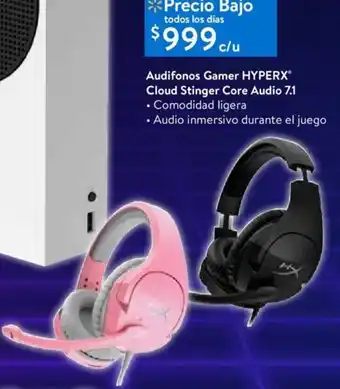 Audifonos Gamer Hyperx Cloud Stinger Core Audio 7,1