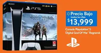 Walmart Consola Playstation 5 Digital God Of War oferta