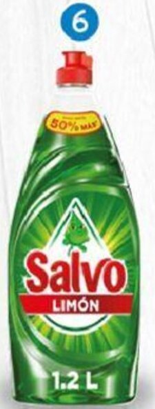 Walmart Líquido Lavatrastes Salvo Limón 1,2L oferta
