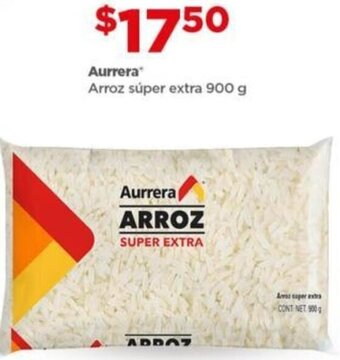 Bodega Aurrerá Aurrera Arroz Súper Extra 900g oferta