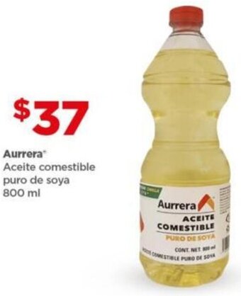 Bodega Aurrerá Aurrera Aceite Comestible Puro de Soya 800ml oferta
