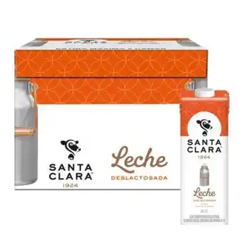 Sam's Club Leche santa clara deslactosada de vaca 12 pzas de 1 l c/u oferta