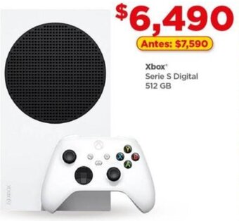 Bodega Aurrerá Xbox Serie S Digital 512GB oferta