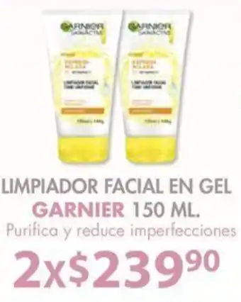 Soriana Mercado Limpiador Facial en Gel Garnier 150ml oferta