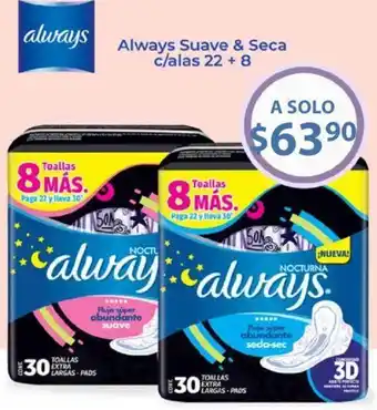 Always Suave & Seca c/Alas 22+8