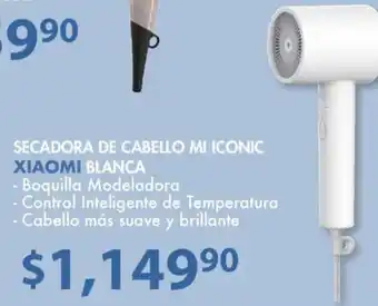 Secadora de Cabello Mi Iconic Xiaomi Blanca