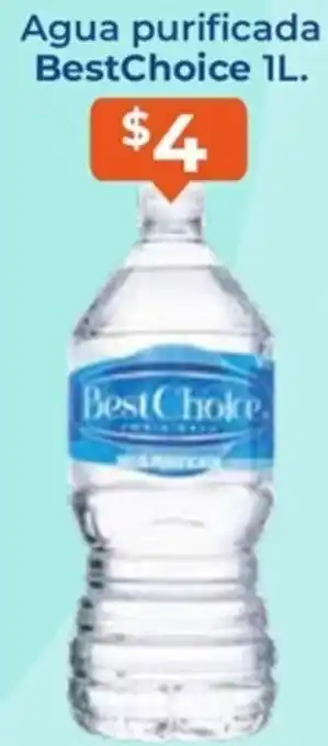 Tiendas Neto Agua Purificada BestChoice 1L oferta