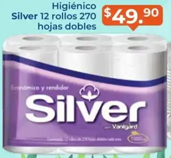 Tiendas Neto Higiénico Silver 12 Rollos 270 Hojas Dobles oferta