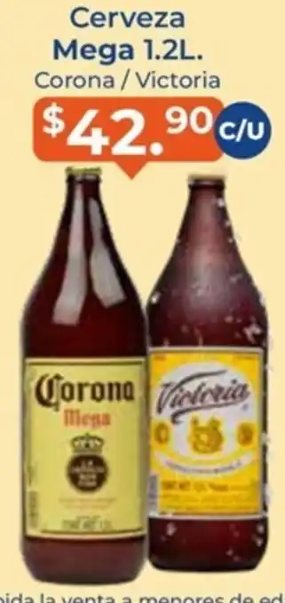 Tiendas Neto Cerveza Mega 1,2L oferta